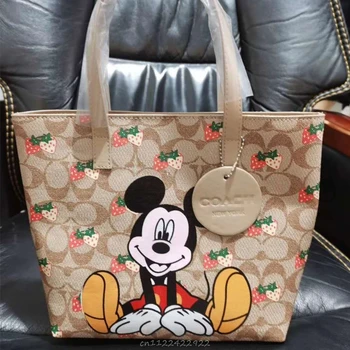 Naujas Disney mados tendencija rankinės atsitiktinis mažas maišelis mickey mouse nešiojamų drobė maišelis antrankiai maišelį priešpiečių dėžutė krepšys