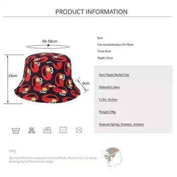 Naujas dvipusis Vasarą Cartoon Modelis panama Kibiro Kepurę Moterims Medvilnės Mados Saulės Bžūp Mergina Grįžtamasis Bob Saulės Panama Kibiro Kepurę