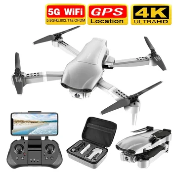 NAUJAS F3 RC Drone GPS 4K HD Plataus kampo Dual Camera 5G WiFi Live Vaizdo FPV Quadrotor Skrydžio 25 Minutes RC Atstumas 500m drone Žaislas