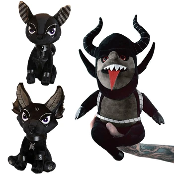Naujas Goth Lėlės Dark Lord Pliušinis Žaislas Anubis Hydra KILLSTAR Velnias Lėlės, Pliušiniai Krampus Mitas Twitchy Mitinės Lėlės Dovanos Vaikui