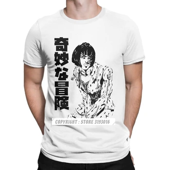 Naujas Grafinis Marškinėlius Jojos Keistų Nuotykių Anime Jjba Manga Tshirts Vyrai Juokingi Marškinėliai Kalėdų Tee Camisas Hombre