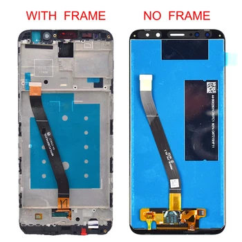 Naujas Huawei Mate 10 Lite LCD Ekranas+Touch Ekranas skaitmeninis keitiklis Ekrano Stiklo plokštė Asamblėjos+rėmo Pakeisti Mate 10 Lite