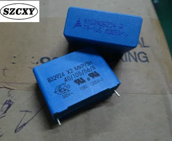Naujas ir originalus 100VNT B32924 X2 Importo saugos kino kondensatorius 1.5 uf 1u5 155 305VAC p27.5