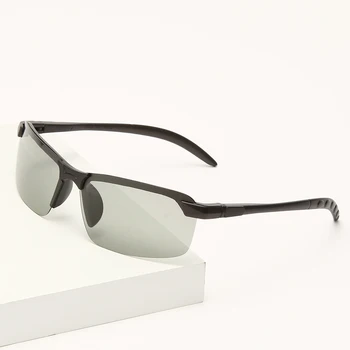 Naujas Klasikinis Photochromic Vyrams, Prekės ženklo Dizaineris Chameleonas Lauko Vairavimo Safty Saulės akiniai Vyrų Keisti Spalvą UV400 Akiniai oculos