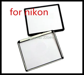 NAUJAS LCD Ekranas vitrinos (Akrilo) Išorinis Stiklas NIKON D5100 Fotoaparatas Screen Protector + Tape