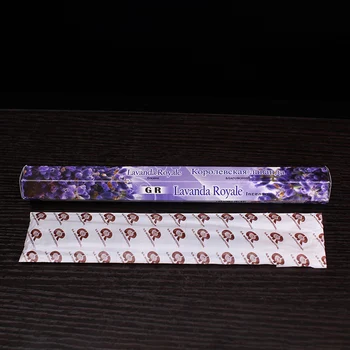 Naujas Levandų originalus indija smilkalų lazdelės 9 kvapas importuojamų gamtinių gėlių stick smilkalai 18pcs/box Budistų prekes