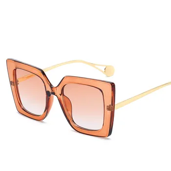 Naujas Mados Prekės ženklo Dizainas Aikštėje Moteriški Akiniai nuo saulės Klasikinis Retro Vyrų Prabanga Lauko Sporto, Saulės akiniai Tendencijos Produktų 2020 m.
