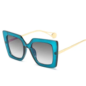 Naujas Mados Prekės ženklo Dizainas Aikštėje Moteriški Akiniai nuo saulės Klasikinis Retro Vyrų Prabanga Lauko Sporto, Saulės akiniai Tendencijos Produktų 2020 m.