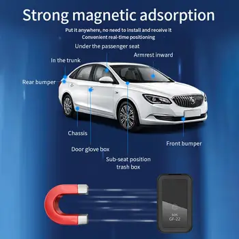 Naujas Magnetiniai Mini Transporto priemonių Auto Automobilinis GPS Seklys Balso Kontrolė Realiu Laiku Sekimo Įrenginys WiFi+LBS+AGPS vietos nustatymo Tikslus Padėties nustatymas
