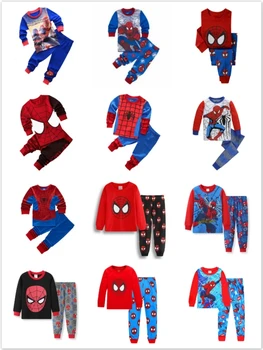 Naujas Marvel Vaikų Drabužių Nustatyti Berniukas Geležinis Žmogus Vaikas Pižama Nustatyti Animacinių Filmų Pyjama Vaikų Pijama Merginos Sleepwear Kostiumas