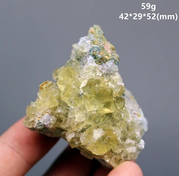 Naujas mineralinės！ Natūralus Reta, geltonos spalvos fluorito mineralinių egzempliorių Akmenys ir kristalai crystal Healing