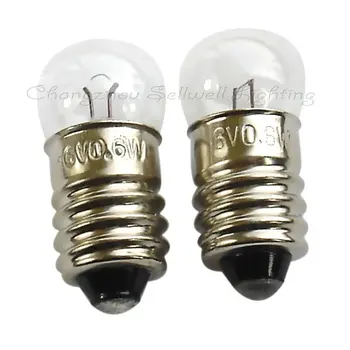 Naujas!miniatiūrinių Lempų, Lempučių E10 G11 6 v 0,6 w A052