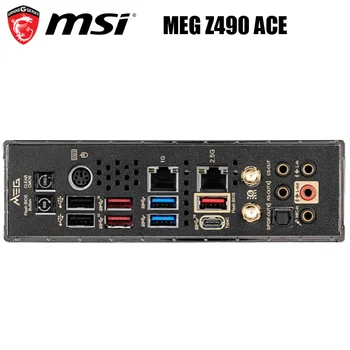 Naujas MSI MEG Z490 ACE Plokštė LGA 1200 Intel Z490 DDR4 128GB Originalus Stalinis MSI Z490 Plokštės PCI-E 4.0 1200 M. 2 ATX