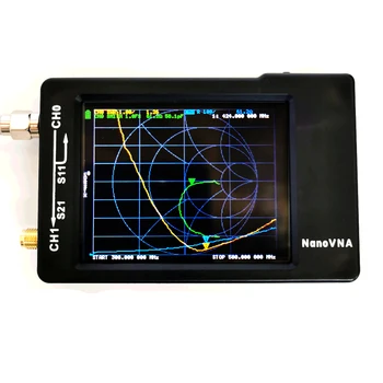 Naujas NAUJAS 2.8 colių LCD Ekranas NanoVNA-H HF VHF UHF NanoVNA 50K-900M Vektoriaus Tinklo Analizatorius Antenos Analizatorius su Baterija Atveju