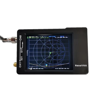 Naujas NAUJAS 2.8 colių LCD Ekranas NanoVNA-H HF VHF UHF NanoVNA 50K-900M Vektoriaus Tinklo Analizatorius Antenos Analizatorius su Baterija Atveju