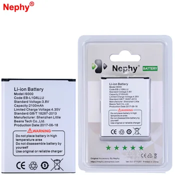 Naujas Nephy Originalios Baterijos Samsung Galaxy S3 SIII i9300 I9301I i9300i Grand Neo i9128 i9128V i9168i i9118 E170k E210 2100mAh