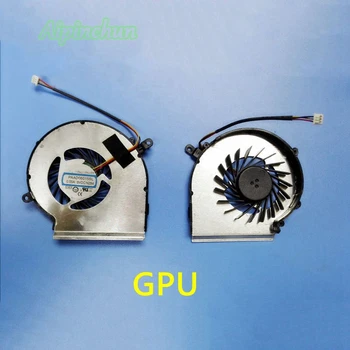 Naujas Nešiojamas, CPU, GPU Aušinimo Radiatorius, Ventiliatorius MSI GE72 GE62 PE60 PE70 GL62 GL72 GP62 2QE 6QG MS-1794 MS-1795 PAAD06015SL 3 Pin