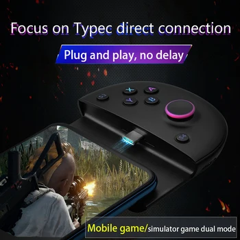 Naujas Nešiojamas Gamepad Mobiliųjų Žaidimų Valdikliai Išmanųjį Telefoną 7 Colių Ratai Žaidimas Priedai Laidinio Pratęsimo Rankenos Laikiklį Gamepad