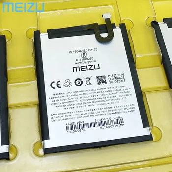 NAUJAS Originalus MEIZU BA621 Baterija Meizu Note5 / M5 Pastaba M621N/M621Q/M621H Mobiliuoju Telefonu +Sekimo Numerį