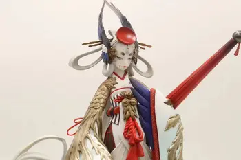 NAUJAS Paveikslas Žaidimas Onmyoji Aoandon Zen SSR Demonas peilis Statula seksualių Merginų PVC Skaičius Suaugusiųjų Kolekcijos Modelis Žaislas dovanos Kalėdų 22cm