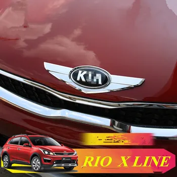 NAUJAS RIO X LINE Emblema 3D Lipdukas Logotipas Etiketė Rėmas Padengti KIA RIO X LINE 2017-2019