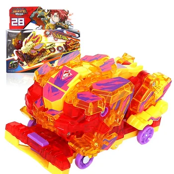 Naujas Screechers Laukinių Plokštelių 360 laipsnių Prakeiktas Morphing Veiksmų Transformacijos Automobilių Transporto Žaislas, Vaikas