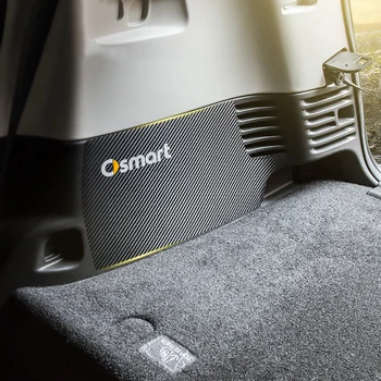 NAUJAS Smart Fortwo 453 įbrėžimams atsparus anglies pluošto apsaugos lipdukai automobilių apdailos kamieno apsaugos lipdukai, auto dalys