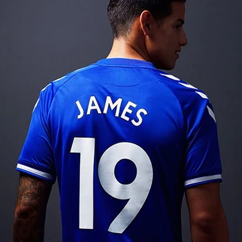 Naujas Suaugusiųjų marškinėliai 2020 21 Everton Megztiniai James Doucoure Calvert-Lewin Individualų ID Marškinėliai Aukštos kokybės Jersey Vyrai