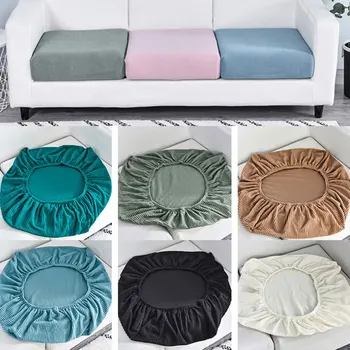 Naujas vientisos spalvos sofa cover ruožas sėdynės sofos apima Sofa cover Loveseat Funiture visi deformuoti Rankšluostį užvalkalai