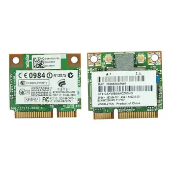 Naujas WLAN Pusė PCI-E Card HP BCM943224HMS Broadcom Belaidžio g Wifi 582564-001 n / Asus / Kortelėje 