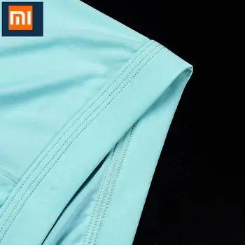 Naujas Xiaomi Mijia vientisas ledo šilko apatiniai vyrams Greitai-džiovinimo šilkiniai 3D vyriški boxer Orui Atvėsti Elastingumą Vyrų Kelnaitės