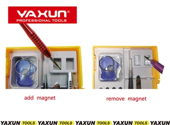 Naujas YAXUN YX6300 užbaigti atsuktuvas nustatyti Geriausią kokybės mobilus remonto įrankių rinkinys už 7g/8g /iphoneX /laptop/Huawei/Samsung...