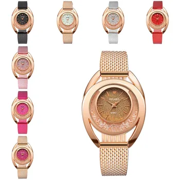 NAUJAS YOLAKO Moterų Laikrodžių Apyrankės Kvarco Diamond Ponios Laikrodžiai Relogio Feminino Reloj Mujer Bayan Saati 2019