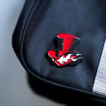 Naujas Žaidimas Persona 5 P5 Imtis Savo Širdies Logotipą, Cosplay Emblemos Sagės Smeigtukai Keychains