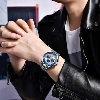 Naujasis PAGANI DIZAINO vyriški laikrodžiai prekės Prabangus laikrodis automatinis laikrodis, data vyrų kvarco Chronograph žiūrėti Relogio Masculino 2020 m.
