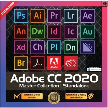 [Naujausi] Adobe CC 2020 m. - 2020 m Laimėti 10 / Mac - Photoshop, Illustrator, After Effects, Premiere Pro, InDesign, Lightroom