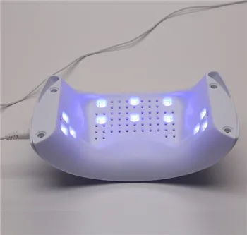 Naujausias 9SD UV LED Lempos, Nagų Džiovintuvas Greitai Gydant Visi Geliai 12 Led UV Lempa Nagams Mašina 60s 120s Laikmatis USB Jungtis
