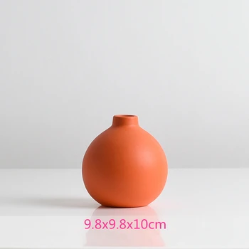 Naujausias Europos Nordic Small Vaza Apdailos Šiuolaikinės Šlifuoti Keraminės Vazos Stalo Keramikos Meno Vaza Kūrybos darbastalio apdaila