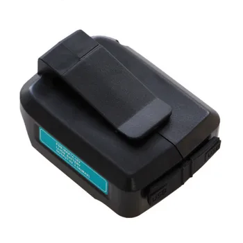Naujausias USB Prievado 14,4 V 18V Ličio Įkraunama baterija konverteris Makita LXT Serijos ADP05 Bevieliuose Elektros konverteris adapteris