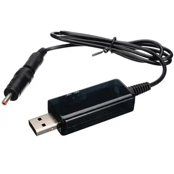 Nauji DC USB Stiprintuvas 5V Žingsnis Iki 9V 12V Įtampos Step-up Keitiklio Kabelį, 1A Step-up Ekranas + 3.5x1.35mm Jungtis