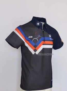 Nauji Polo Marškinėliai BMW GS Motorrad Motokroso MTB Bike Ride Motociklas vyriški T-shirt