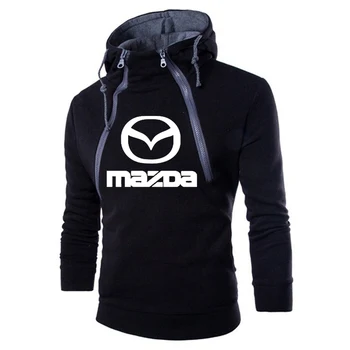 Naujų 2020 m. Pavasarį, Rudenį Vyrų hoodies Mazda Automobilio Logotipu Mados aukštos kokybės vyriški hoodies atsitiktinis Sportinę aprangą