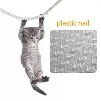 Naujų karšto Žalia Sodo Plastiko Skaidrus Anti Katė Thorn Katė, Šuo Uodų Plastikinių Nagų Kačių Ir Šunų Atbaidymo Kilimėlis