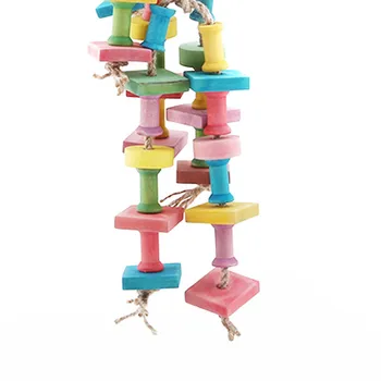 Naujų Kūrybinių 1 Vnt Naminių Paukščių Papūga Žaislas Sūpynės Kabinti Žaislų Žmogaus Dizaino Kramtyti Žaislą Pakabinti Virvę Paukščių Žaisti Prekių Papūga Žaislų Bitė