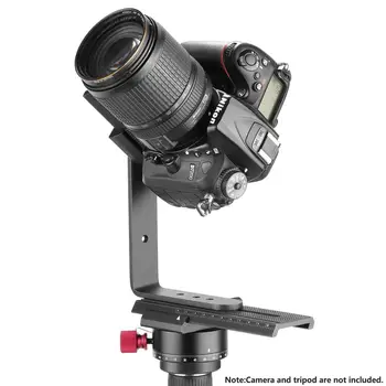 Neewer Profesinės Panoraminis Gimbal Fotoaparato Trikojo Kamuolį Galva,Apima 360 Laipsnių Pasukama Panoraminis Indeksavimo Rotator,2 Būdu Geležinkelių
