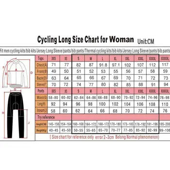 Nemokamai jėga pavasarį ir rudenį ilgomis rankovėmis dviračių drabužių moterų dviračių lenktynėse drabužiai maillot ciclismo vienodas komanda dviračių dėvėti