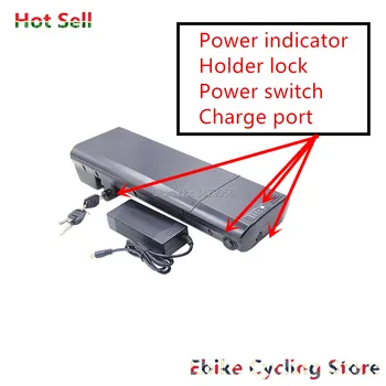 Nemokamas Pristatymas 24v 250w 350w miesto dviratis elektrinis dviratis e-bike baterija ličio jonų galiniai stovo baterija pakeisti atnaujinti