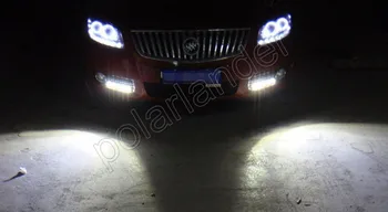 Nemokamas pristatymas automobilio Lemputė 10vnt 18mm Eagle Eyes Dienos Veikia Šviesos diodų (LED) Didelio Ryškumo Automobilių Darbą Šviesos Šaltinio Vandeniui
