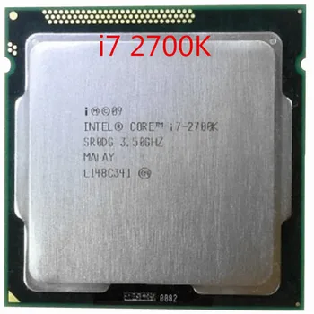 Nemokamas pristatymas intel Core i7-2700K i7 2700K(3.5 Ghz/8MB/4 cores/Lizdas 1155/5 GT/s DMI)Desktop CPU