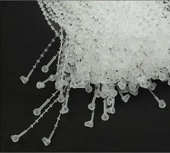 Nemokamas pristatymas plastiko drabužiai pakabinti tegus string/tag diržas/drabužių tegus linija/balta žymė laidas/plastikinis sriegis 1000 vnt. daug